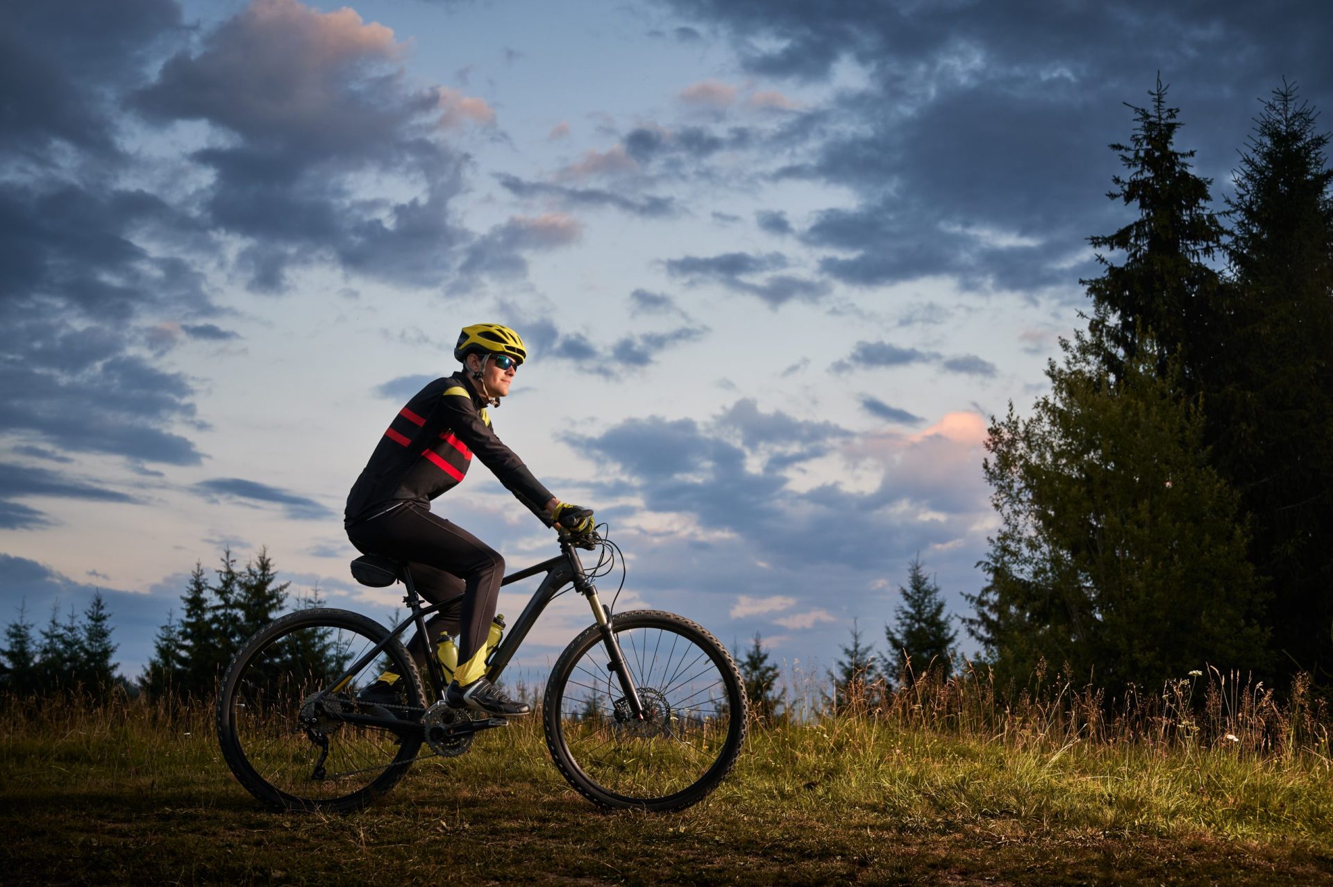 Mountain biking